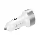 Momax Cargador de Coche Doble 30W Blanco