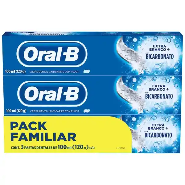 Oral-B Pack Pasta Dental Na
