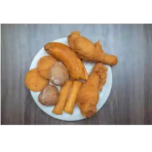 1/4 Pollo Broaster