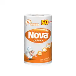 Nova Toalla Papel Rollo Doble Hoja