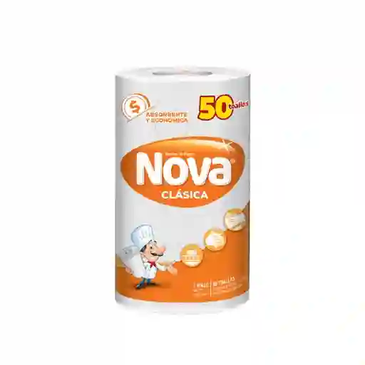 Nova Toalla Papel Rollo Doble Hoja