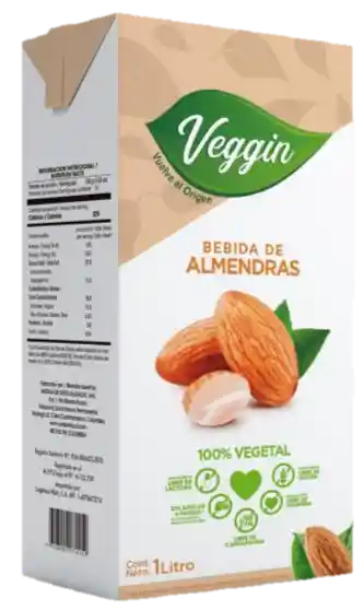 Veggin Bebida de Almendras Vegetal