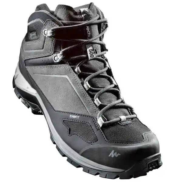 Quechua Botas Impermeables Senderismo Hombre Gris Talla 41