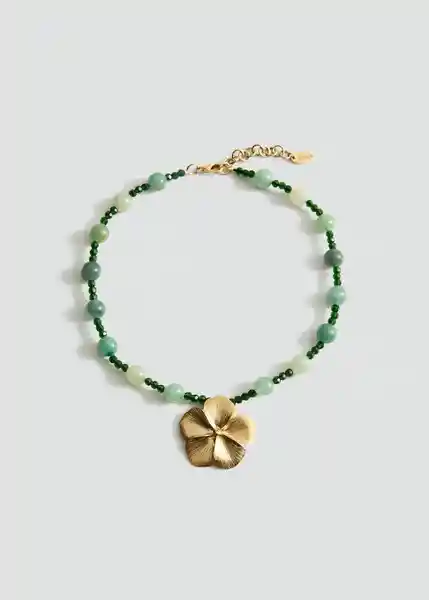Collar Mariana Oro Talla 99 Mujer Mango
