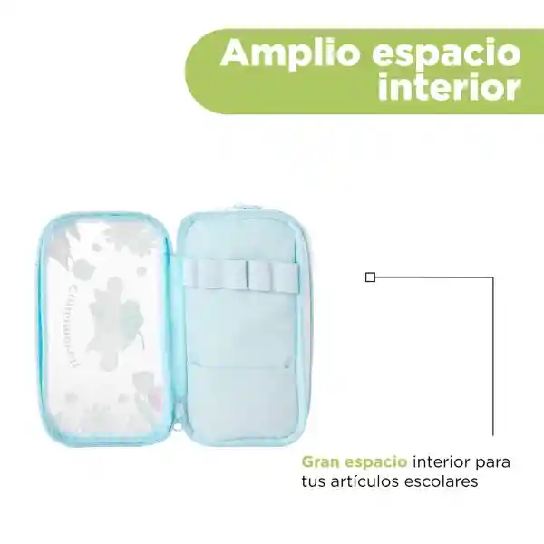 Cartuchera Con Doble Capa Serie Sanrio Cinnamoroll Miniso