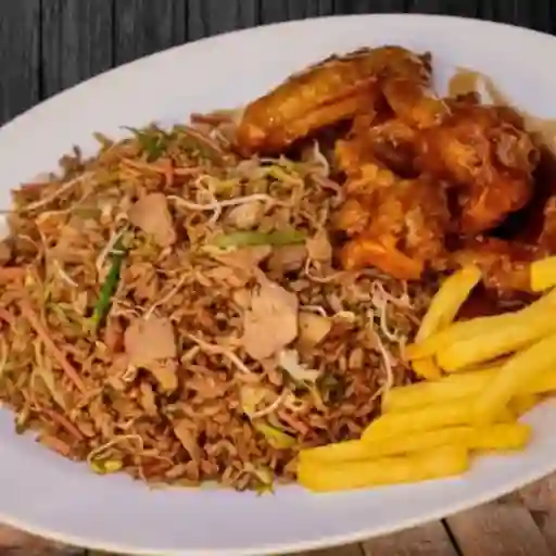 Combo alitas bbq