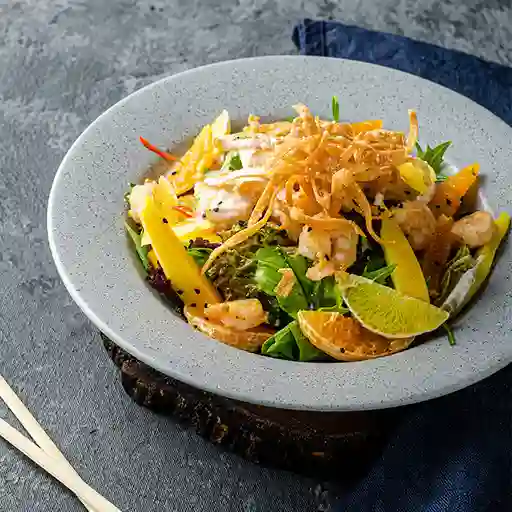 Ensalada de Camarones y Cítricos