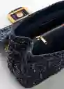 Bolso g Fido Navy Talla 99 Mujer Mango