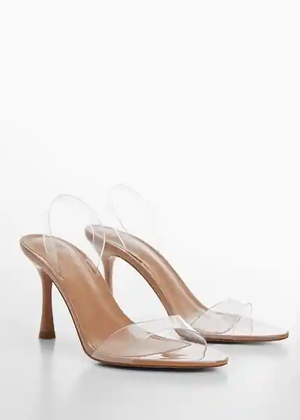 Sandalias Belma Nude Talla 38 Mujer Mango