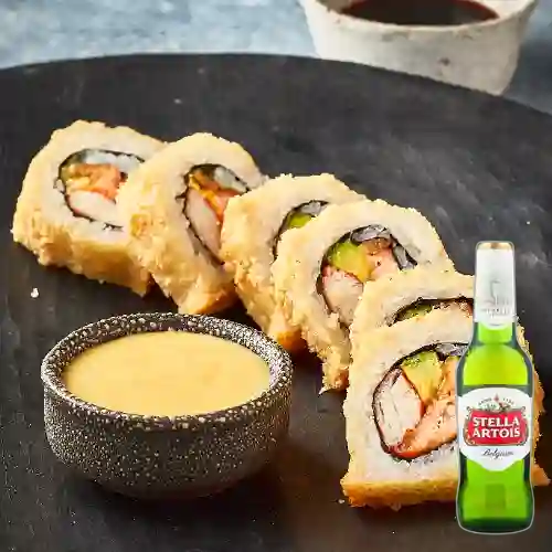 Combo Tibetano Roll + Stella Artois 350 ml