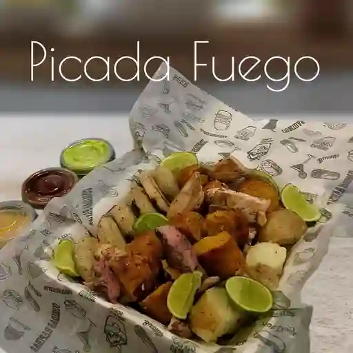Picada fuego - para 2 o 3 personas