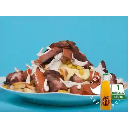 Combo Salchicarne + Hit Mango 350 ml
