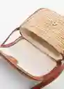 Bolso P Lina Beige Talla 99 Mujer Mango