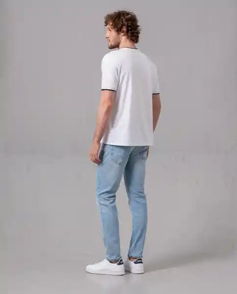 Jean Hombre Azul 36 130F001_AZU144306 Rifle