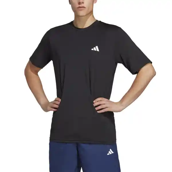 Adidas Camiseta Tr-es Stretch Para Hombre Negro Talla XL