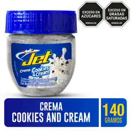 Jet Crema Esparcible Blanca Cookies & Cream