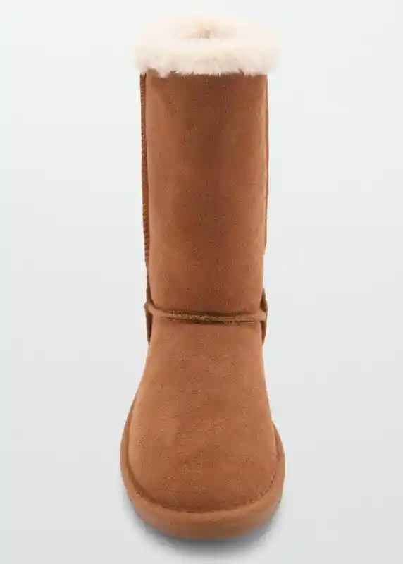 Botas Zoe Camel Talla 30 Niñas Mango