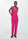 Chaleco Boreli Fucsia Talla XS Mujer Mango
