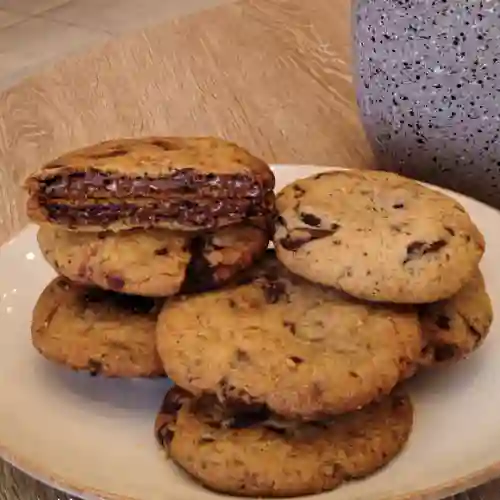 Galletas Rellenas de Chocolate