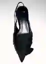 Zapatos Nudo Negro Talla 36 Mujer Mango