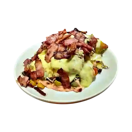 Salchipapa salchi ranchera familiar