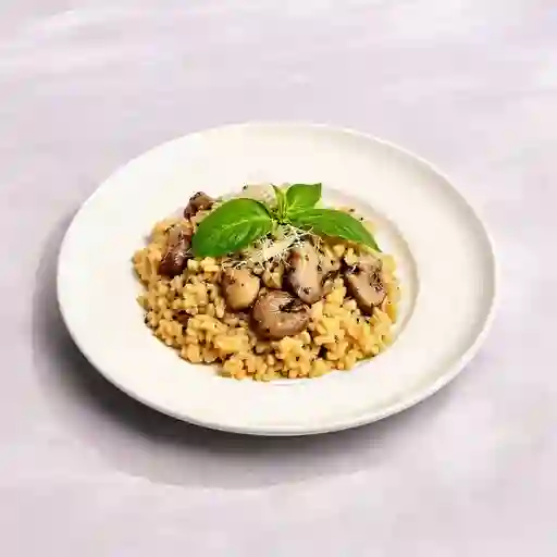 Risotto de Lomo y Setas
