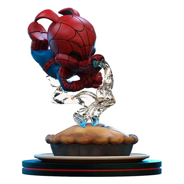 Qmx Diorama Figura de Colección Marvel Spider Ham