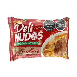 Delinudos Sopa Sabor Costilla