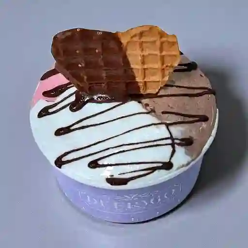 Vaso Gelato 3 Sabores