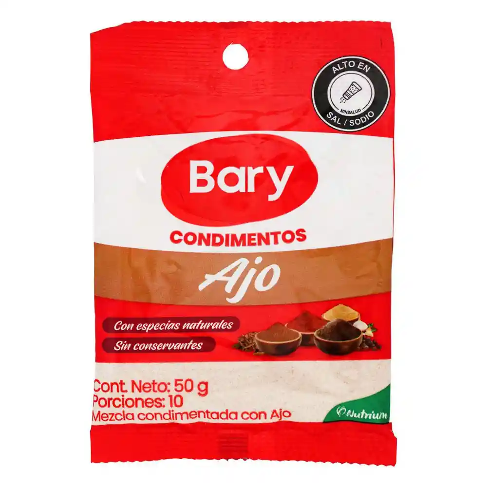 Bary Condimento Ajo