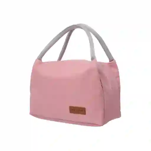 Lonchera Rectangular Lisa Serie Rosa Miniso