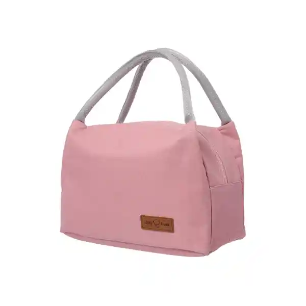 Lonchera Rectangular Lisa Serie Rosa Miniso