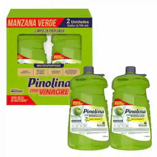 Pinolina Pack Vinagre Limpiador de Pisos