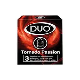 Duo Condón Tornado Passion