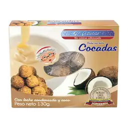 Konfyt Cocadas Sin Azúcar con Leche Condensada y Coco