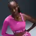 Nike Camiseta Shine Crop Mujer Rosado Talla Ref: FV8100-518