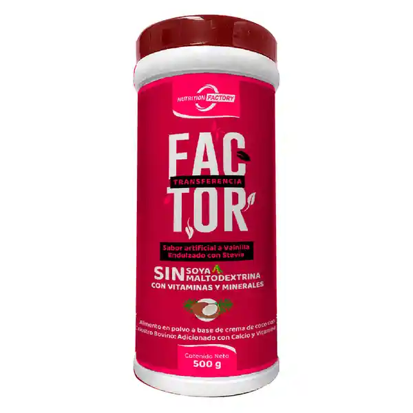 Nutrition Factory Suplemento Alimenticio Factor Transferencia