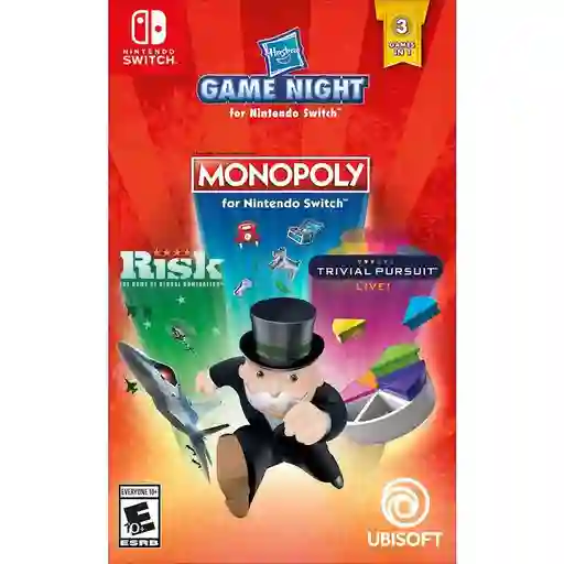 Videojuego Hasbro Game Night (3 Games in 1) Nintendo Switch