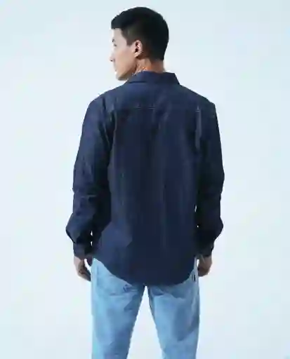 Camisa Hombre Azul Talla XS 510D000 Americanino
