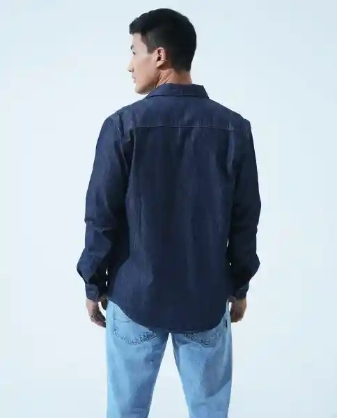 Camisa Hombre Azul Talla XS 510D000 Americanino
