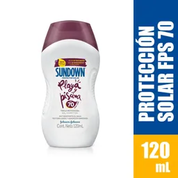 Protector Solar SUNDOWN FPS 70 x 120 ML