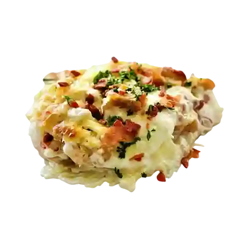 Lasaña con Pollo y Tocineta