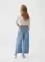 Jean Culotte Tejano Medio Talla 13 Niñas Mango