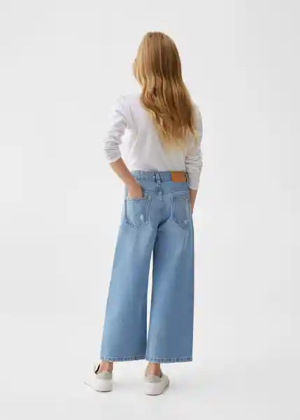 Jean Culotte Tejano Medio Talla 13 Niñas Mango