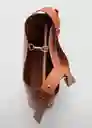 Bolso G Nefer Cuero Talla 99 Mujer Mango