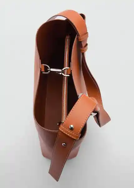 Bolso G Nefer Cuero Talla 99 Mujer Mango