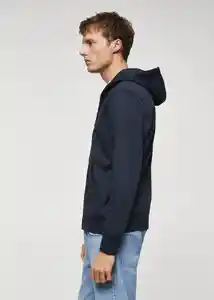 Buzo Sudadera Bady Navy Talla S Hombre Mango