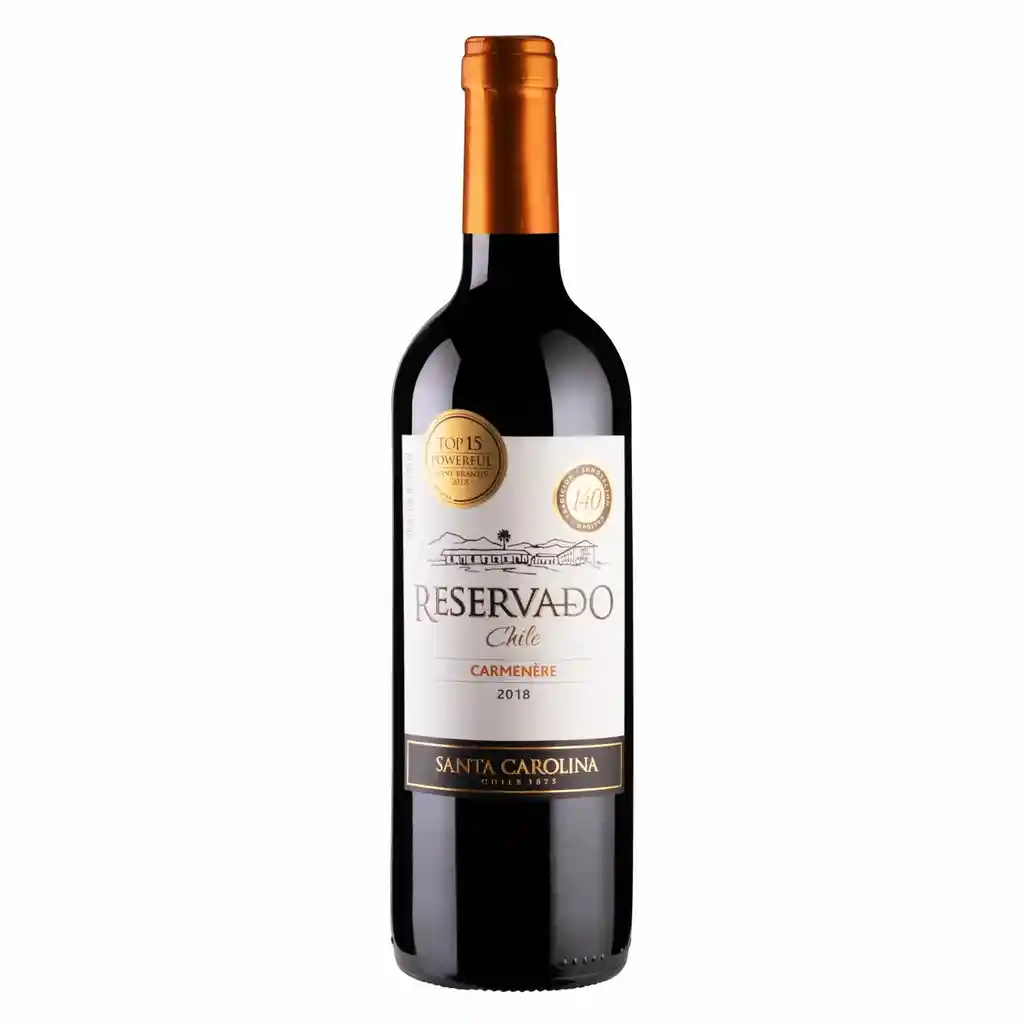 Vino Tinto SANTA CAROLINA Carmenere Reservado Botella 750 Ml