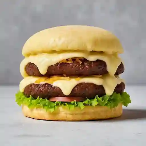 Hamburguesa Doble Gratinada