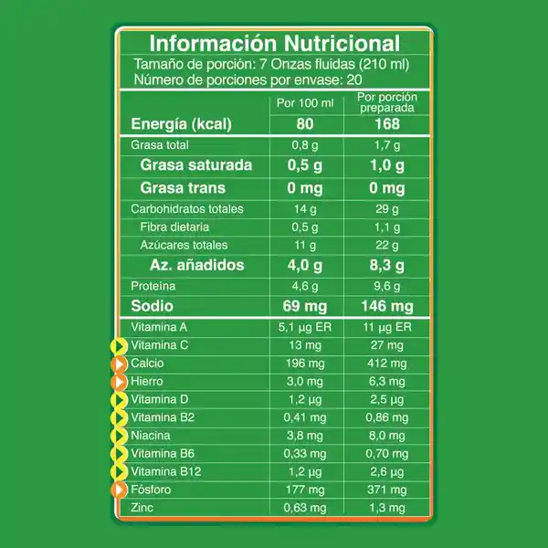 Milo Alimento en Polvo Chocolateado Activ Go